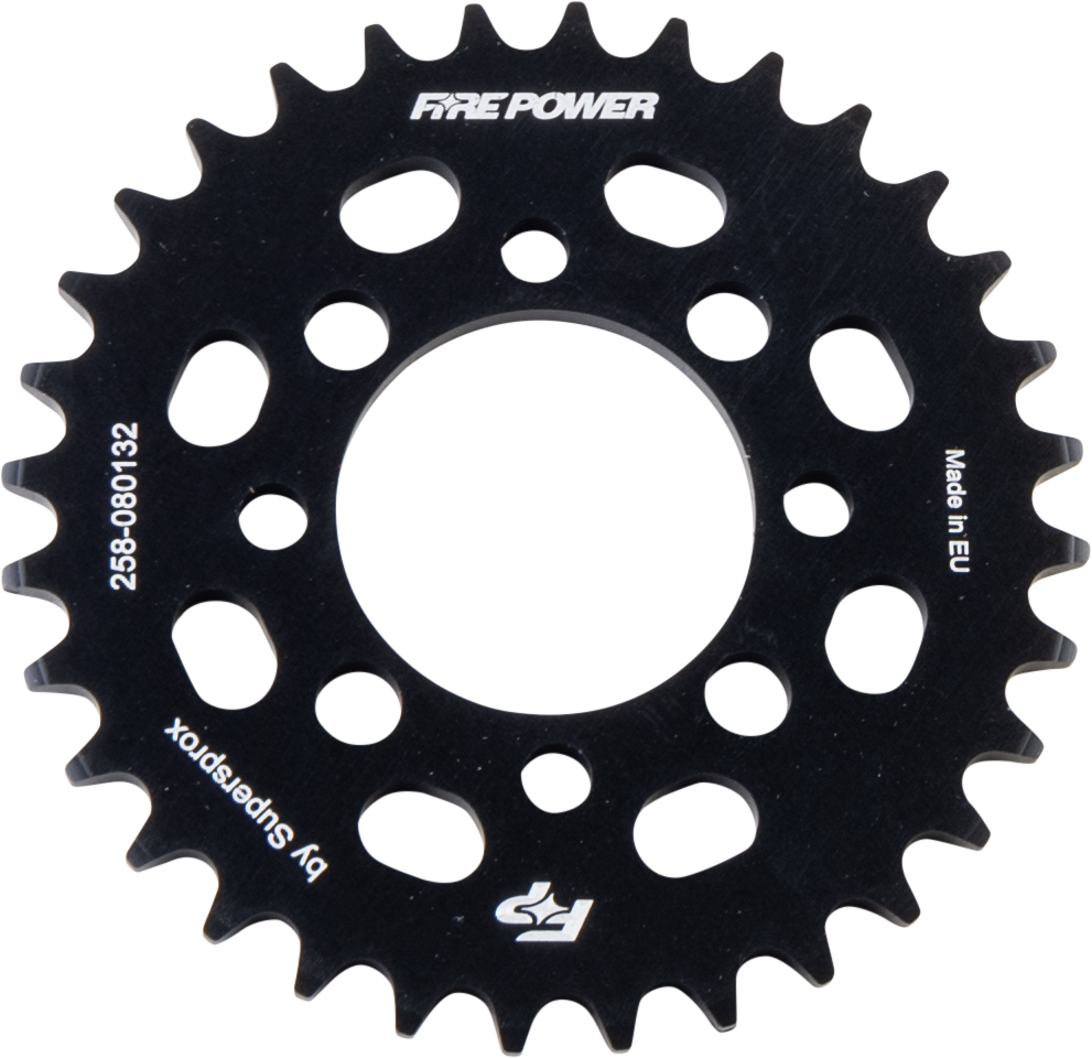FIRE POWER Rear Sprocket Aluminum 32T for Kawasaki KLX110 - Lightweight and Durable - Kelly Motorsports
