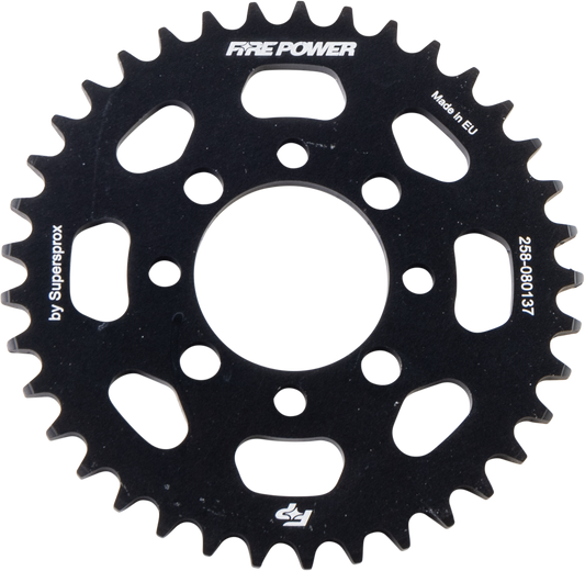 FIRE POWER Rear Sprocket Aluminum 37T for Kawasaki KLX110 - Black Anodized - Kelly Motorsports