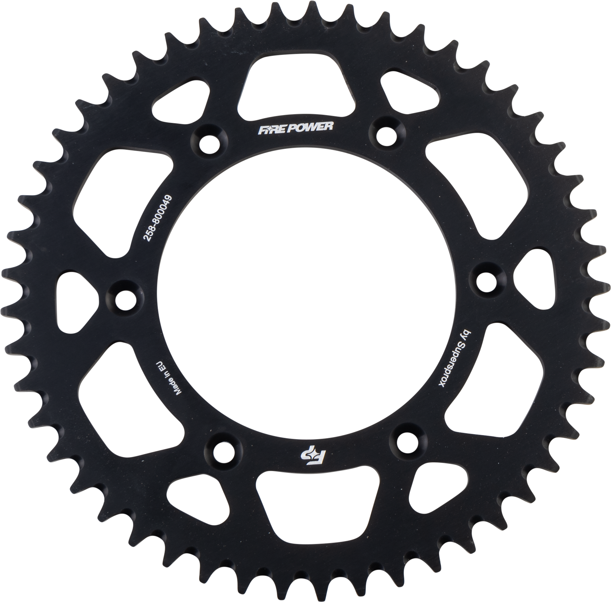 FIRE POWER Rear Sprocket Aluminum 49T for Beta 430 RS, 500 RS, 390 RR, 430 RR, 300 Xtrainer - Kelly Motorsports