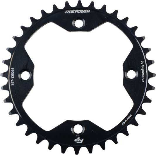 FIRE POWER Rear Sprocket Steel 36T Black for Honda TRX400X and TRX300EX - Kelly Motorsports