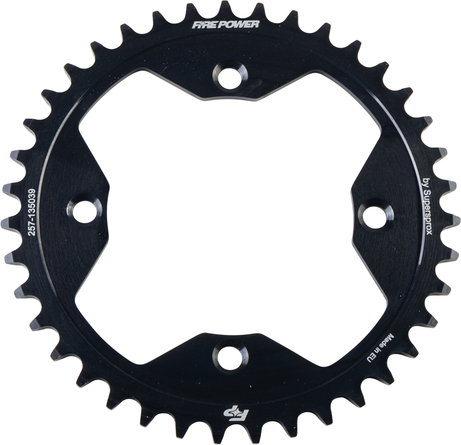 FIRE POWER Rear Sprocket Steel 39T Black for Honda ATV Models - Durable and Corrosion - Resistant - Kelly Motorsports