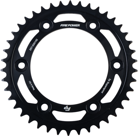 FIRE POWER Rear Sprocket Steel 42T for Honda CRF250L and XR600R - Kelly Motorsports