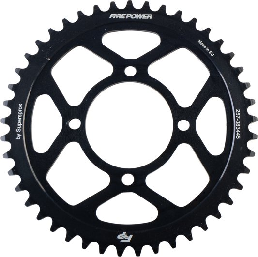FIRE POWER Rear Sprocket Steel 45T Black - Durable Off - Road Performance Part - Kelly Motorsports