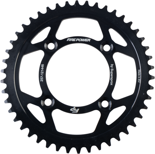 FIRE POWER Rear Sprocket Steel 46 Tooth for Honda CR60R 1983 - 1984 - Kelly Motorsports
