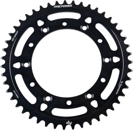 FIRE POWER Rear Sprocket Steel 47T Black - Durable Off - Road Motorcycle Part - Kelly Motorsports