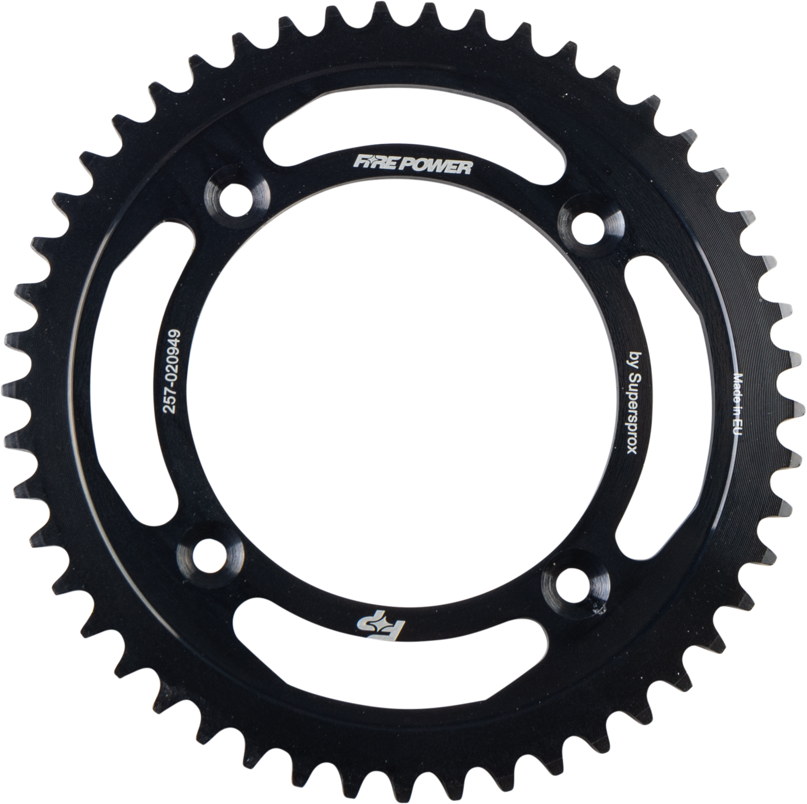 FIRE POWER Rear Sprocket Steel 49 - tooth for Honda CR80RB and CRF150R – Durable Anti - Corrosion Black Finish - Kelly Motorsports