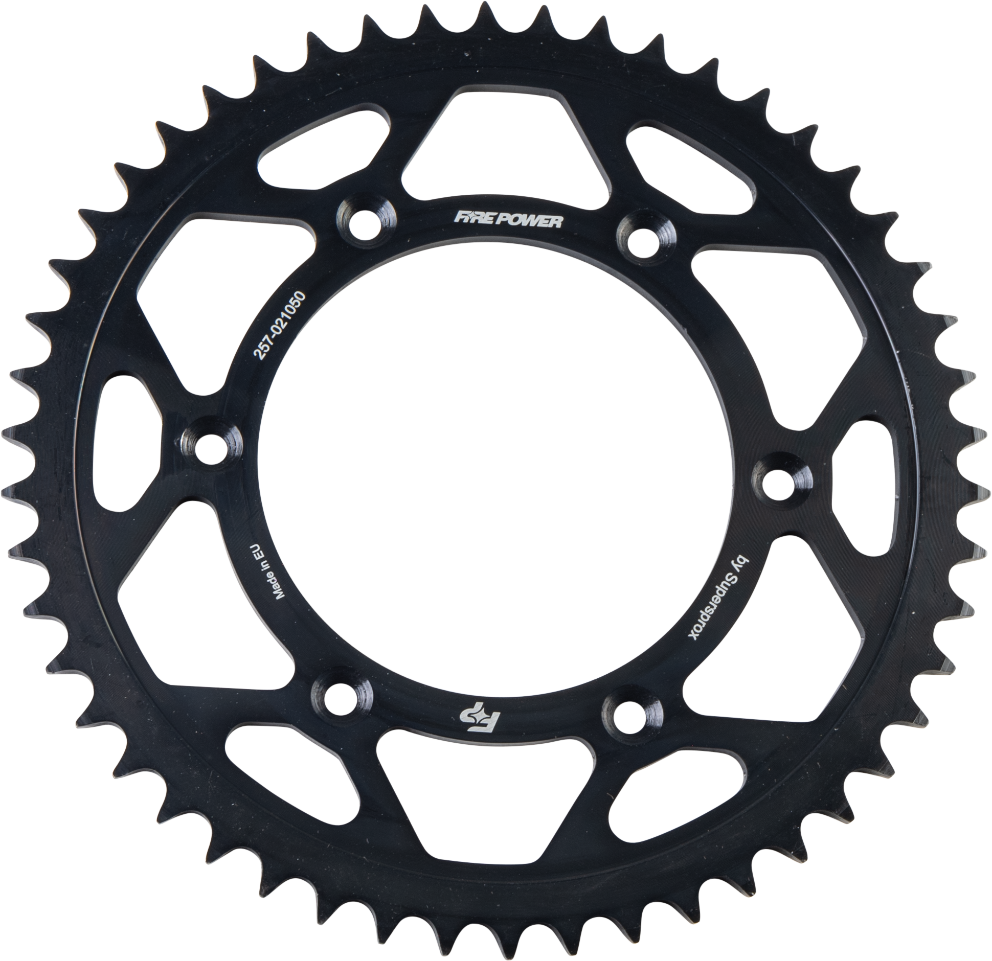 FIRE POWER Rear Sprocket Steel 50T Black for Honda CRF450RX and CR500R - Kelly Motorsports