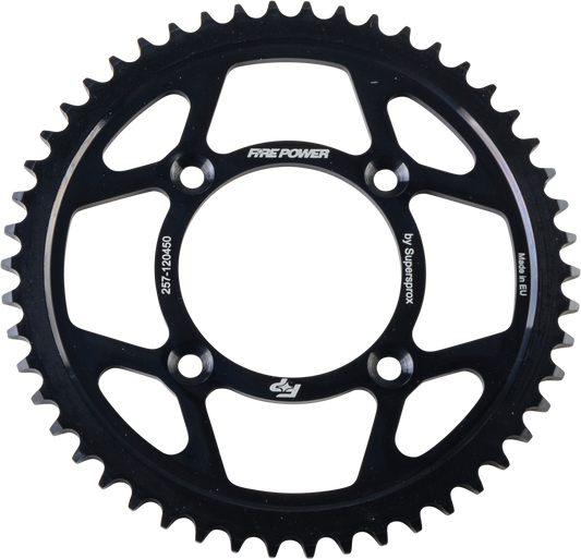 FIRE POWER Rear Sprocket Steel 50T for Honda CRF125F and CRF100F Models - Kelly Motorsports