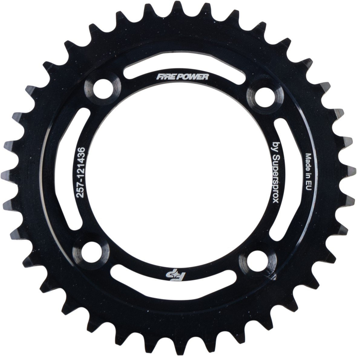 FIRE POWER Rear Steel Sprocket 36 Teeth for Honda CR60R - Black - Kelly Motorsports
