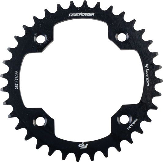 Fire Power Rear Steel Sprocket 36T for Suzuki LT - R450 and LT - Z400 - Kelly Motorsports