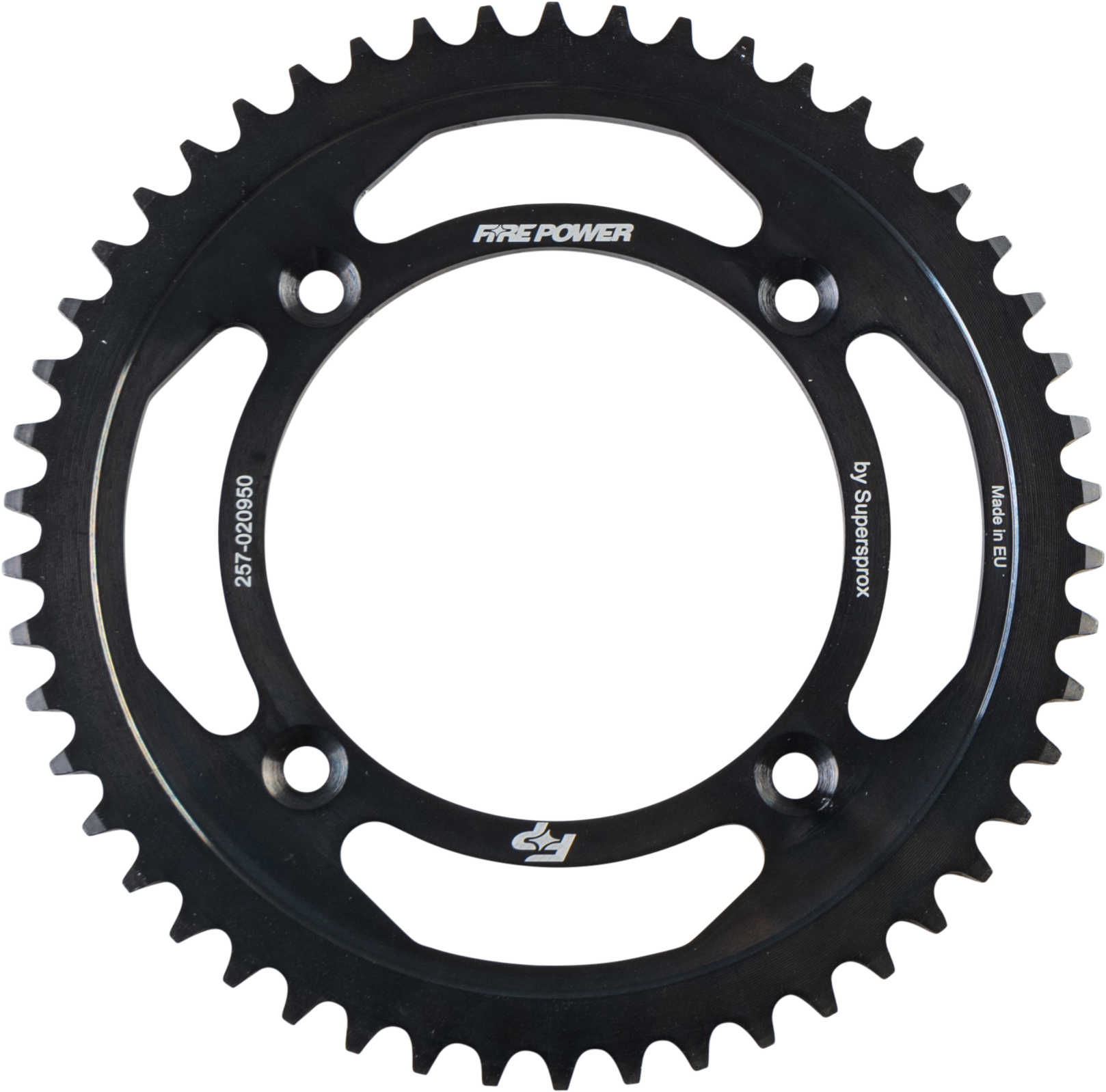 FIRE POWER Rear Steel Sprocket 50T for Honda CR80RB and CRF150R - Durable Black Finish - Kelly Motorsports