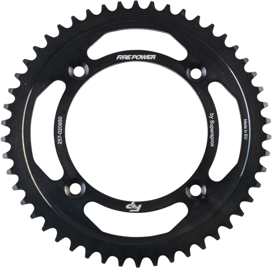 FIRE POWER Rear Steel Sprocket 50T for Honda CR80RB and CRF150R - Durable Black Finish - Kelly Motorsports