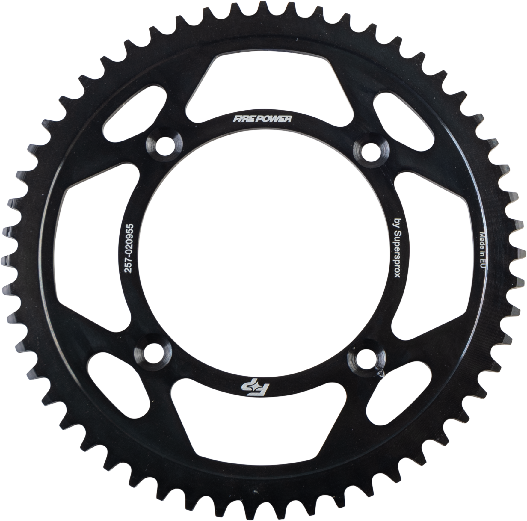 FIRE POWER Rear Steel Sprocket 55T for Honda CR80RB & CRF150R - Durable Black Finish - Kelly Motorsports