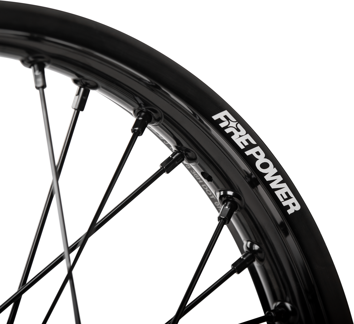 Fire Power Rear Wheel 2.15 x 18 inches for KTM, Gas, Husqvarna - Part 568 - 6518 - 0000 - Kelly Motorsports