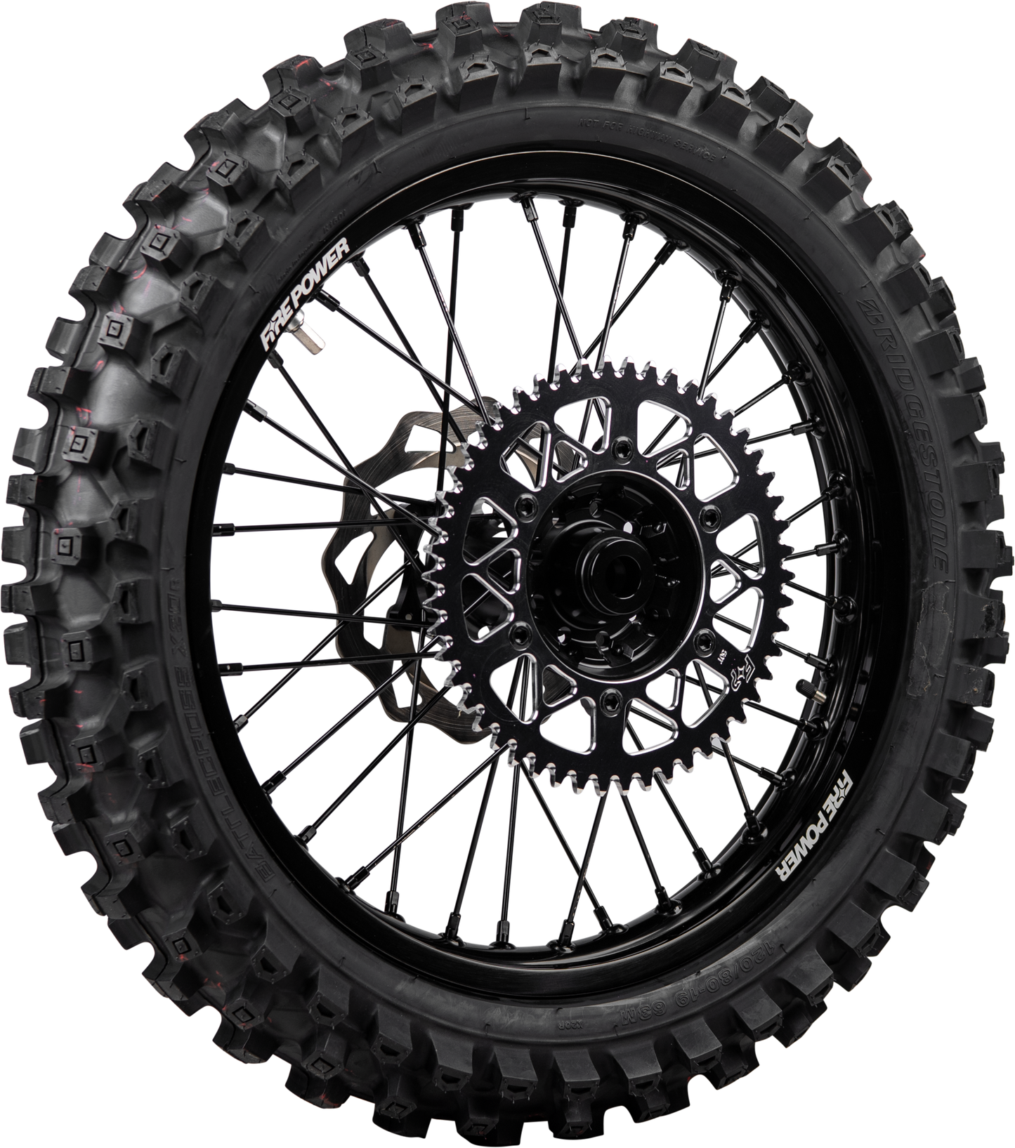 Fire Power Rear Wheel 2.15 x 18 inches for KTM, Gas, Husqvarna - Part 568 - 6518 - 0000 - Kelly Motorsports