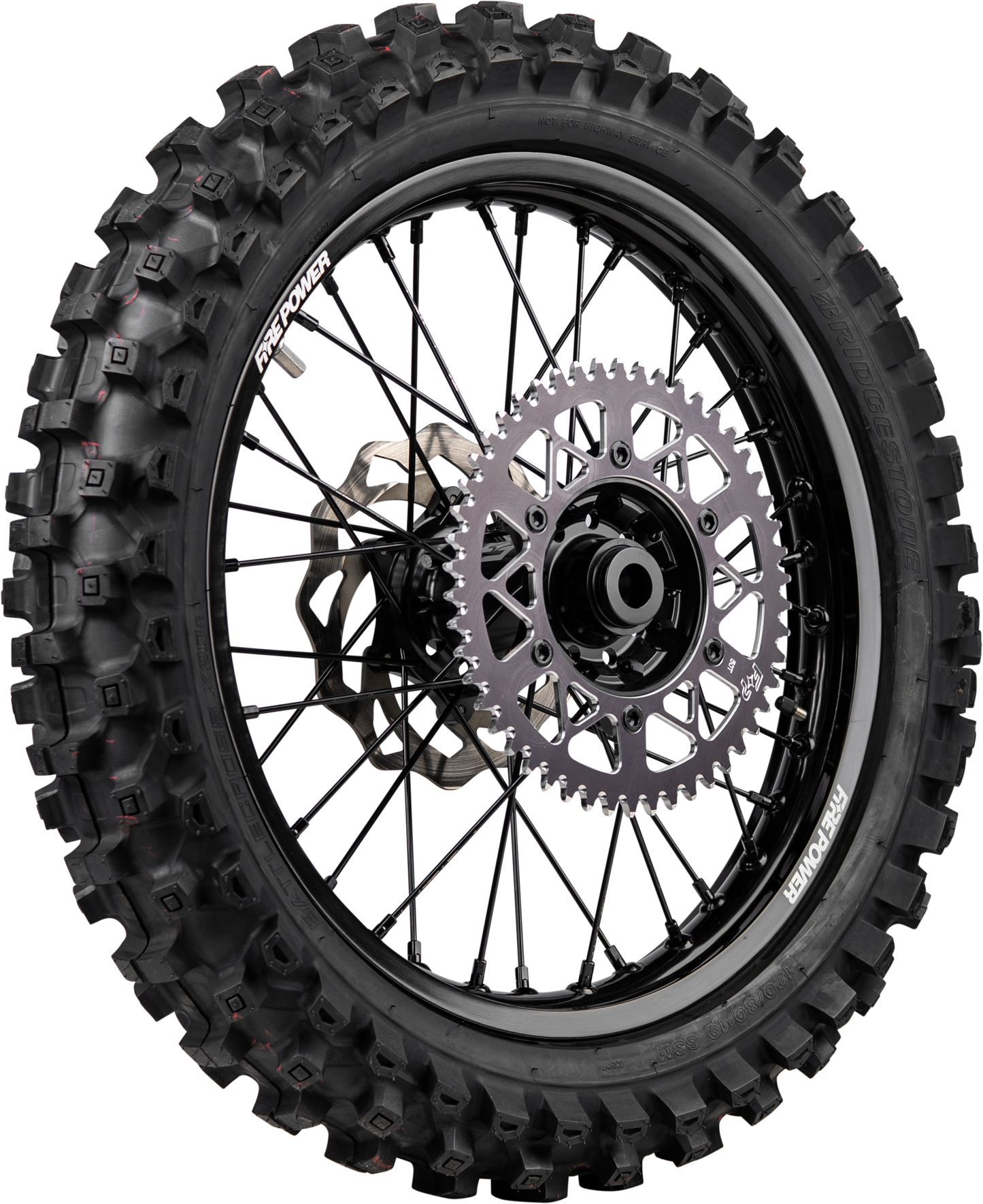 Fire Power Rear Wheel 2.15 x 18 inches for KTM, Gas, Husqvarna - Part 568 - 6518 - 0000 - Kelly Motorsports