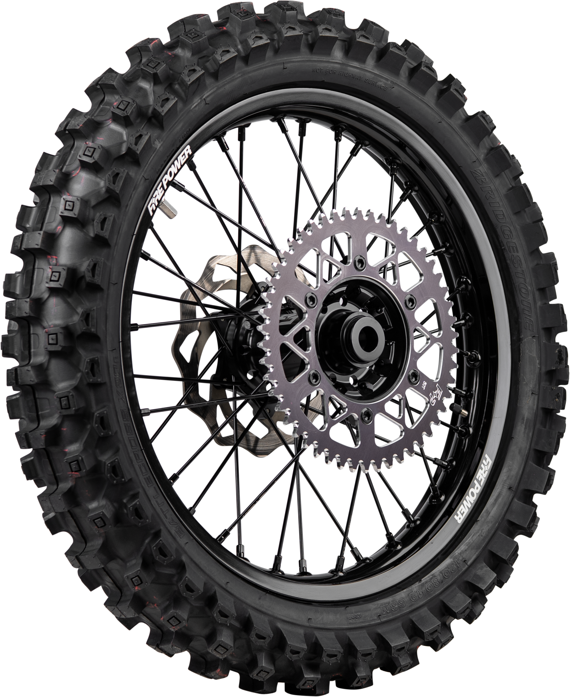Fire Power Rear Wheel 2.15 x 18 inches for KTM, Gas, Husqvarna - Part 568 - 6518 - 0000 - Kelly Motorsports