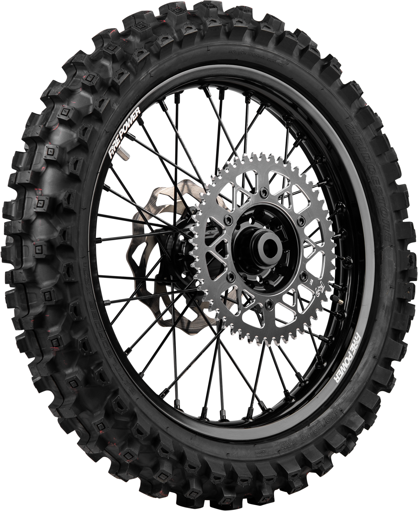 Fire Power Rear Wheel 2.15 x 18 inches for KTM, Gas, Husqvarna - Part 568 - 6518 - 0000 - Kelly Motorsports