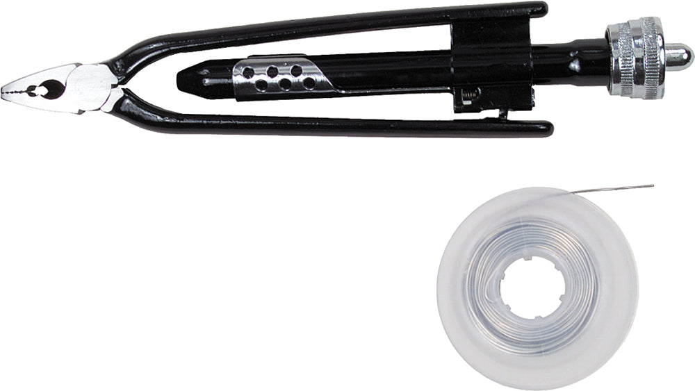 FIRE POWER Safety Wire Pliers 27 - 0180 with Stainless Wire for Secure Grip Fastening - Kelly Motorsports