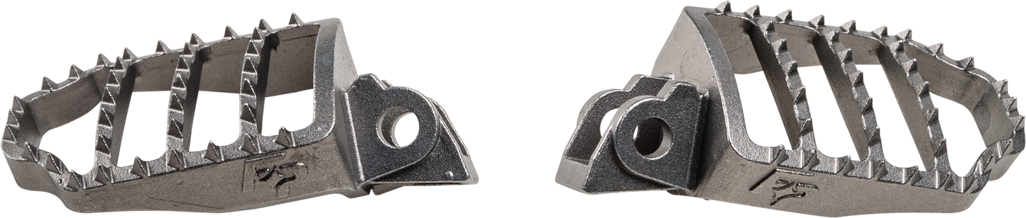 FIRE POWER Standard Gator Foot Pegs for Kawasaki KX85 - 58 x 90 mm - Kelly Motorsports