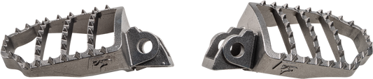 FIRE POWER Standard Gator Foot Pegs for Kawasaki KX85 - 58 x 90 mm - Kelly Motorsports