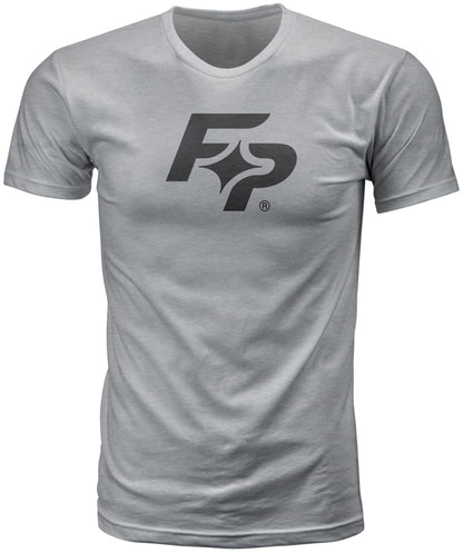 Fire Power Tee Grey Heather Medium - Comfortable and Durable Men's T-Shirt - Kelly Motorsports