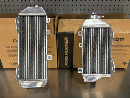 FIRE POWER TRS - R - 140L Left Radiator for Kawasaki – High - Performance Aluminum Replacement - Kelly Motorsports