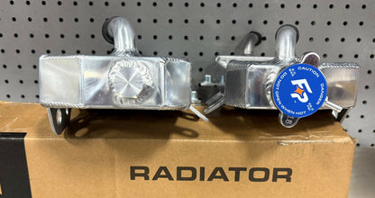 FIRE POWER TRS - R - 140L Left Radiator for Kawasaki – High - Performance Aluminum Replacement - Kelly Motorsports