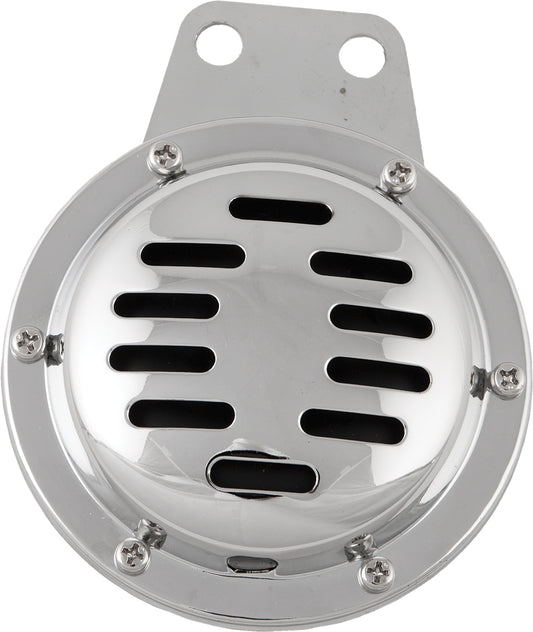 Fire Power Universal 12 Volt Chrome Horn - 4 Inch - Kelly Motorsports