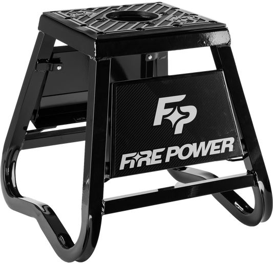 FIRE POWER Works Stand with Heavy Duty Construction and Dual Tool Trays - Kelly Motorsports