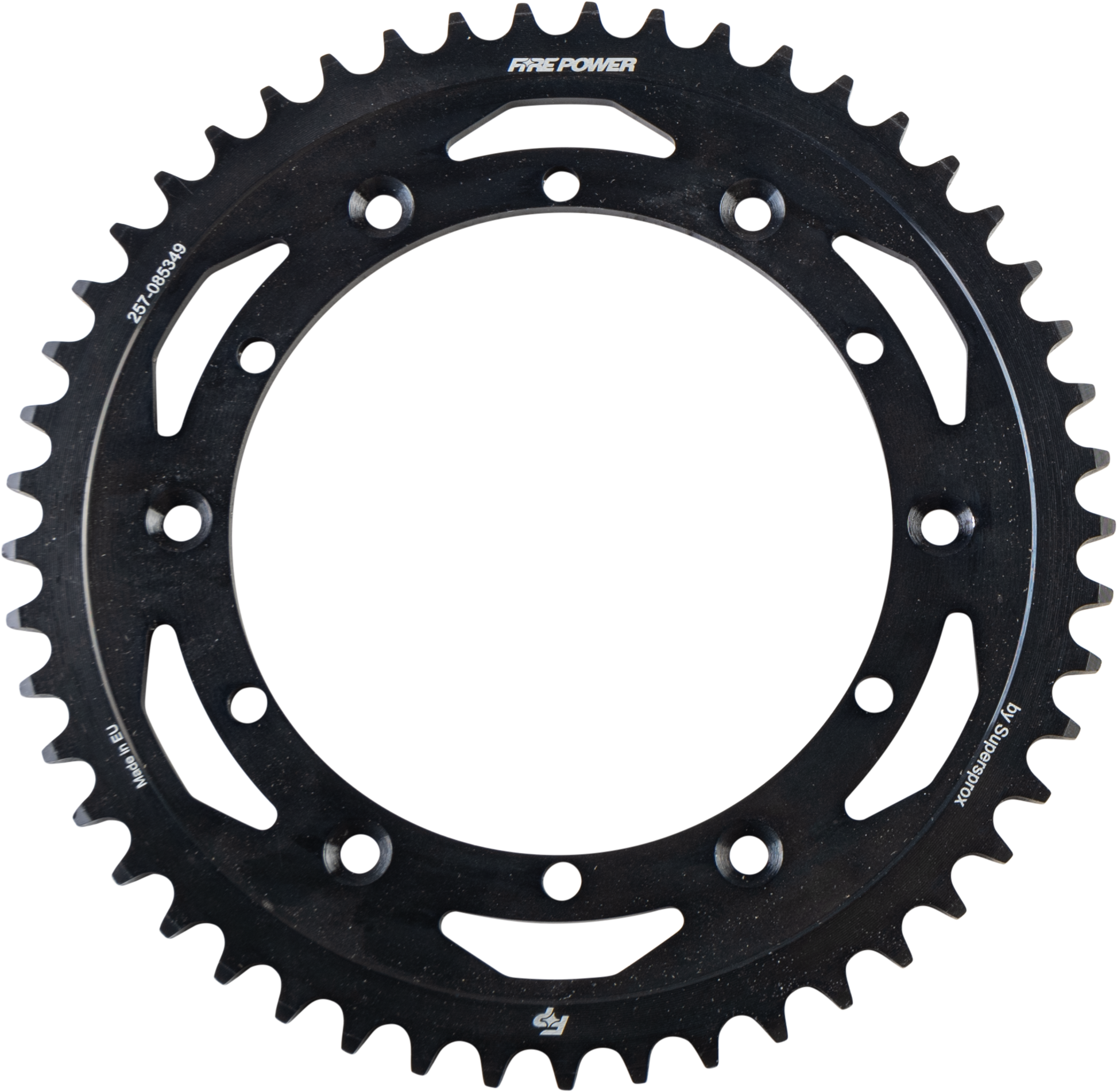 FIRE POWER Yamaha YFS200 Blaster Rear Steel Sprocket 49 Teeth - Black (Part No. FPS - 853 - 49 - BLK) - Kelly Motorsports