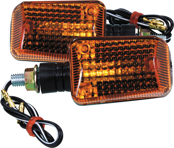 Fire Power Z936411 Mini Marker Light Kit in Black for Bikes - Kelly Motorsports