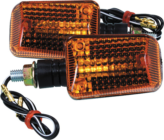 Fire Power Z936411 Mini Marker Light Kit in Black for Bikes - Kelly Motorsports