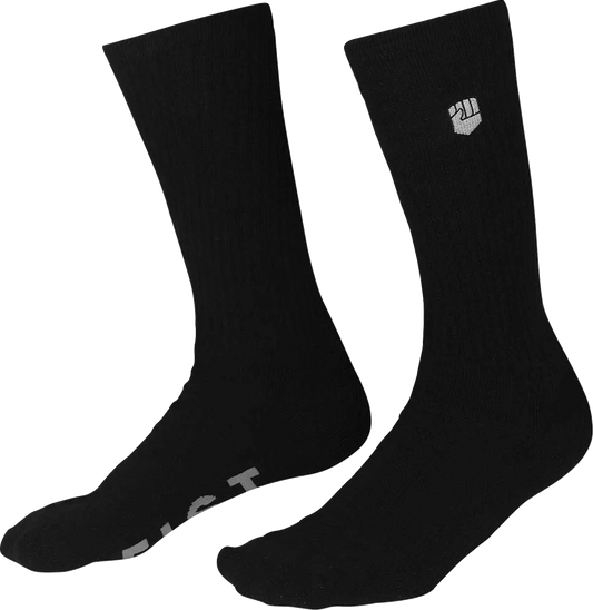 FIST HANDWEAR Crew Socks - Stocker Black Small/Medium F - SC - 00970 - S/M - Kelly Motorsports