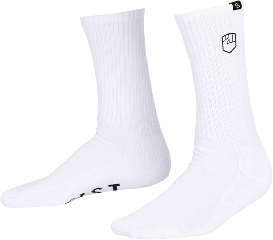 FIST HANDWEAR Crew Socks Stocker White Small/Medium F - SC - 00971 - S/M - Kelly Motorsports