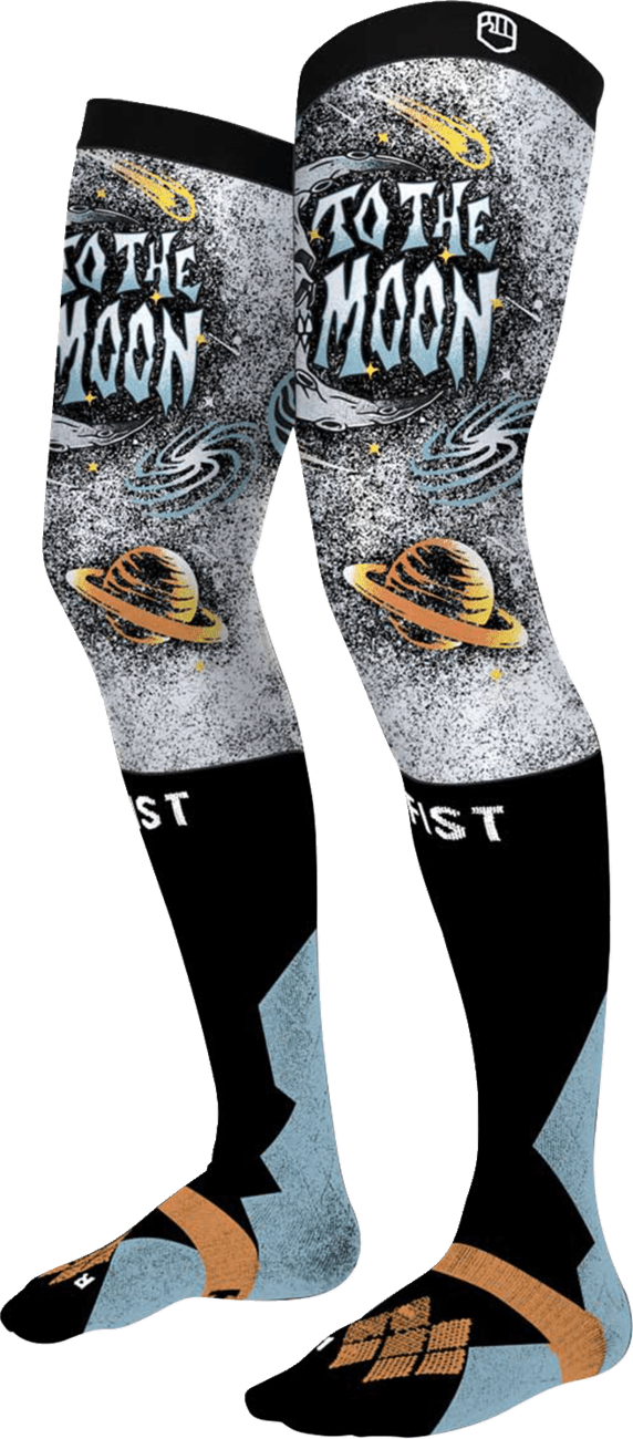 FIST HANDWEAR To The Moon Moto Socks - Kelly Motorsports