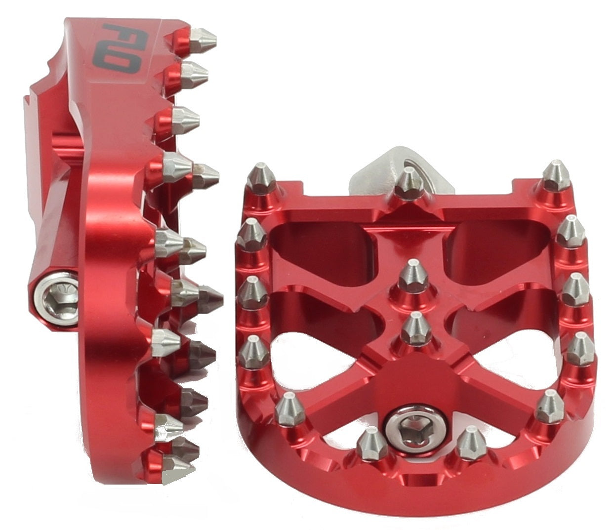 FLO Motorsports BMX Style Foot Pegs for Harley Davidson - Part Number FPEG - 800V3R - Kelly Motorsports