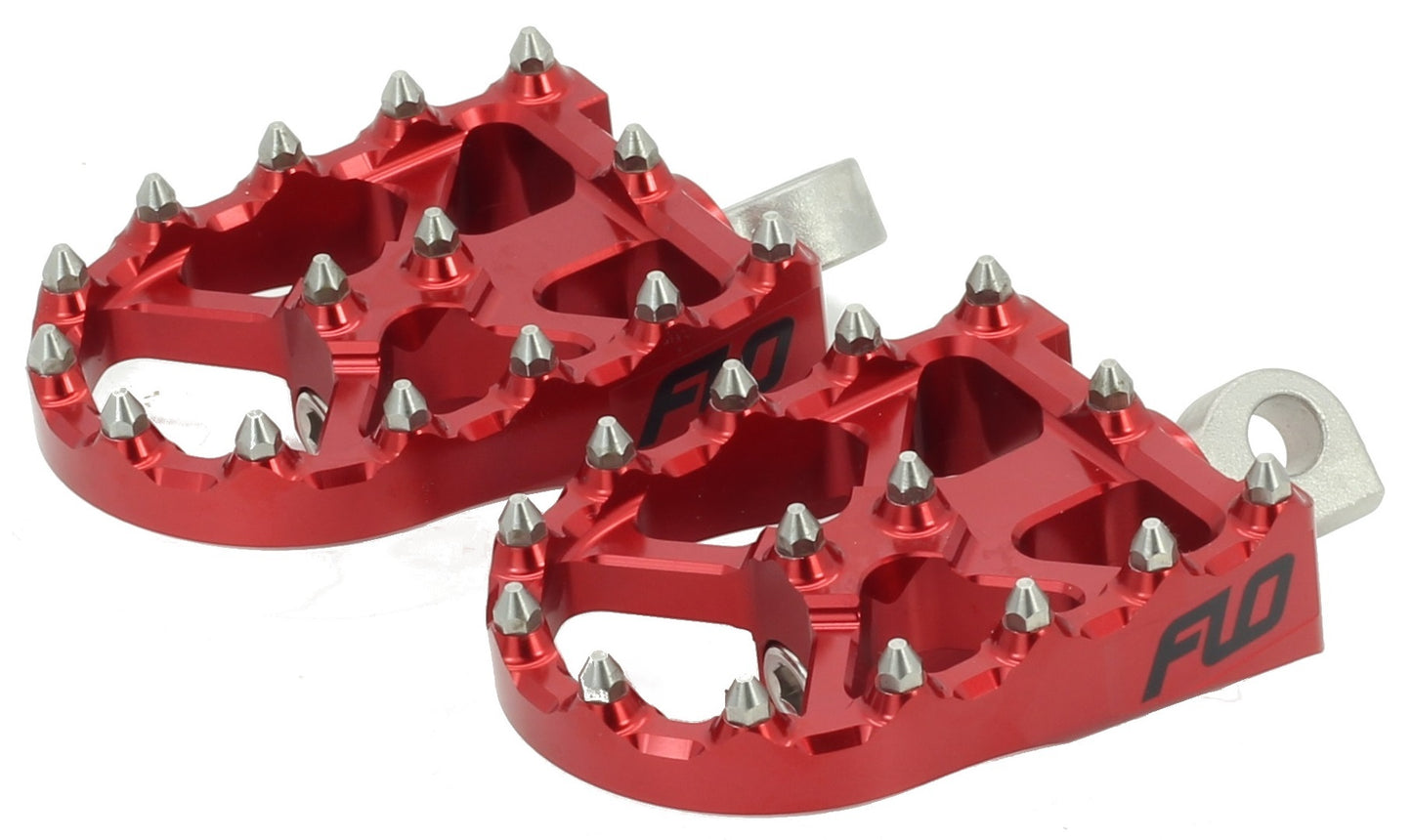 FLO Motorsports BMX Style Foot Pegs for Harley Davidson - Part Number FPEG - 800V3R - Kelly Motorsports