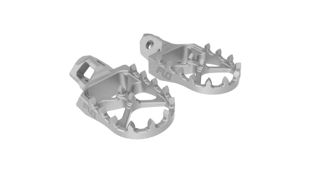 FLO MOTORSPORTS Stainless Steel Foot Pegs for KTM and Husqvarna Models - Part SS - 795 - 2 - Kelly Motorsports