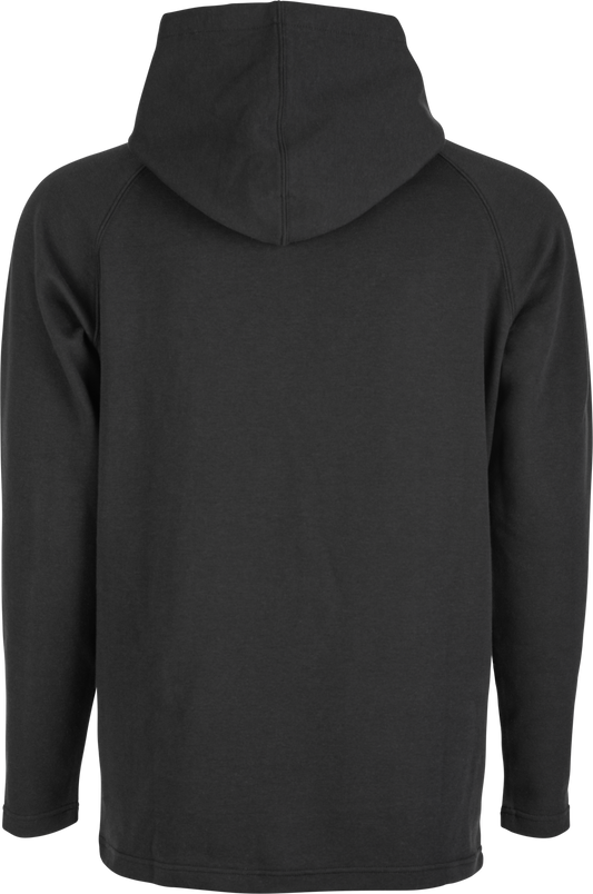 Fly Racing 354 - 0010L Weekender Pullover Hoodie in Black and White, Large - Kelly Motorsports
