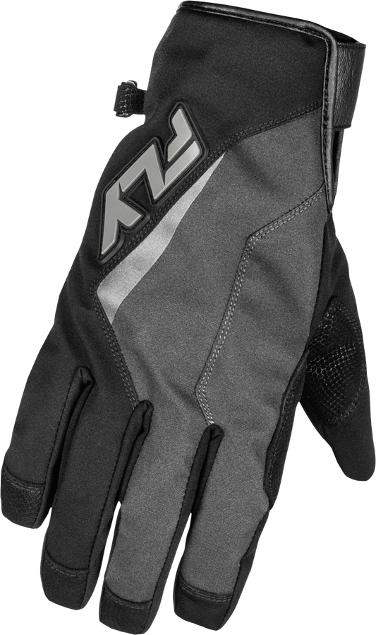 Fly Racing 371 - 0616S Long Gloves in Grey/Black – Weatherproof & Heated with 3M Thinsulate Insulation - Kelly Motorsports