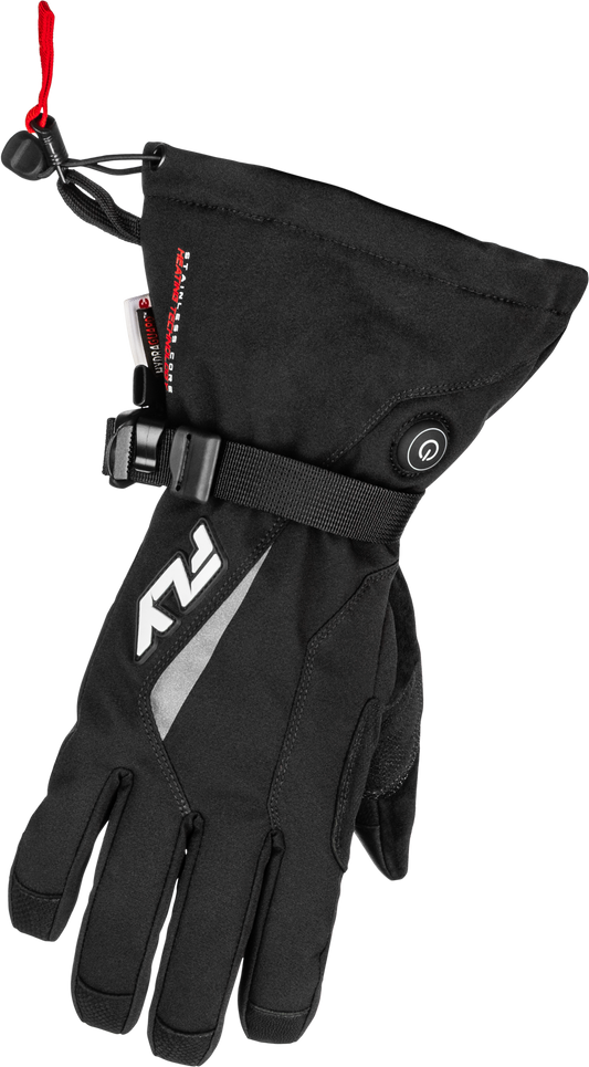 Fly Racing 476 - 2941S Heated Gauntlet Gloves – Black Small - Kelly Motorsports