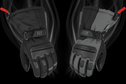 Fly Racing Aurora Gloves - Insulated Waterproof w/Touch Screen Compatibility - Kelly Motorsports