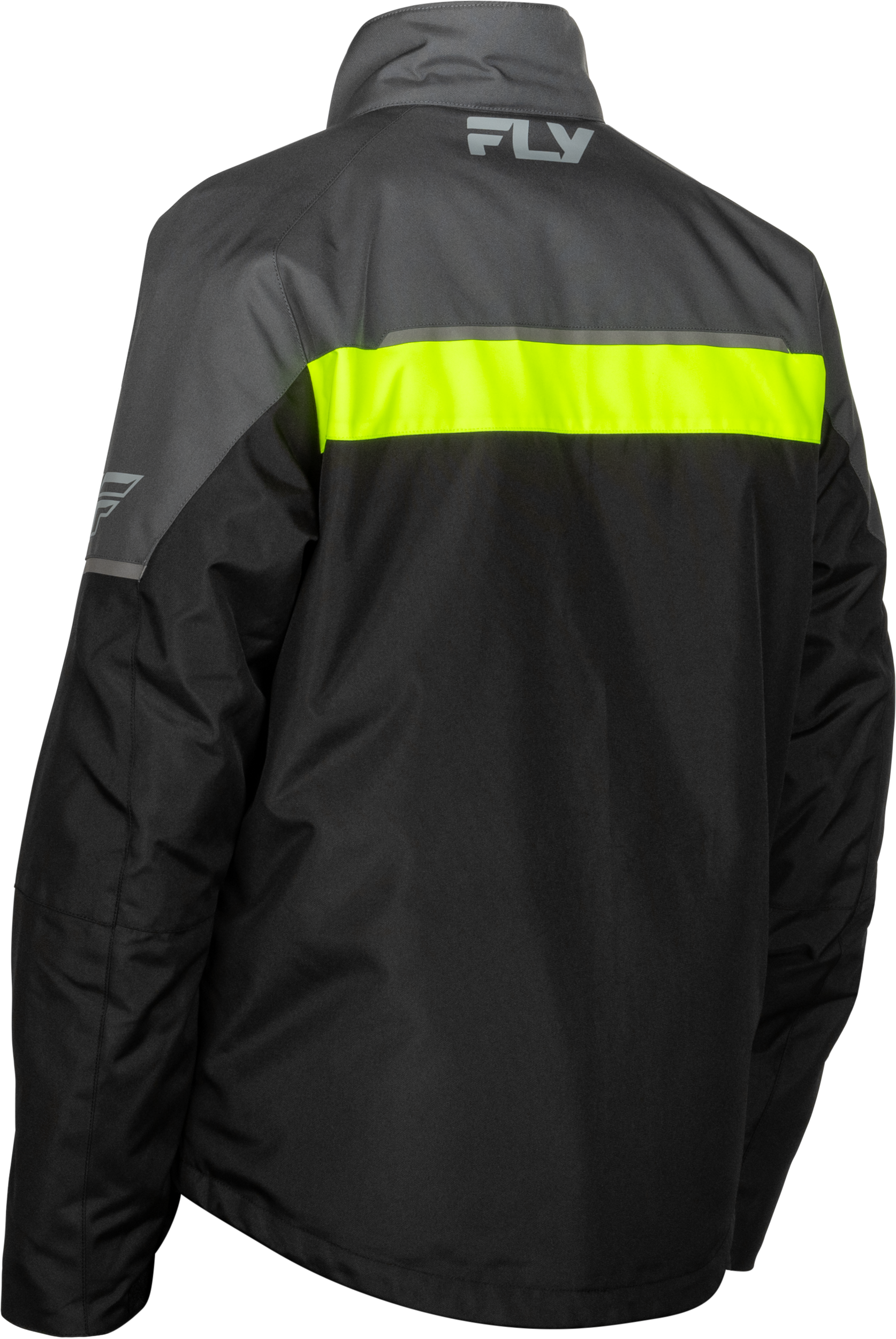 Fly Racing Aurora Jacket Grey/Black Small - Weatherproof and Insulated Motorcycle Jacket - Kelly Motorsports