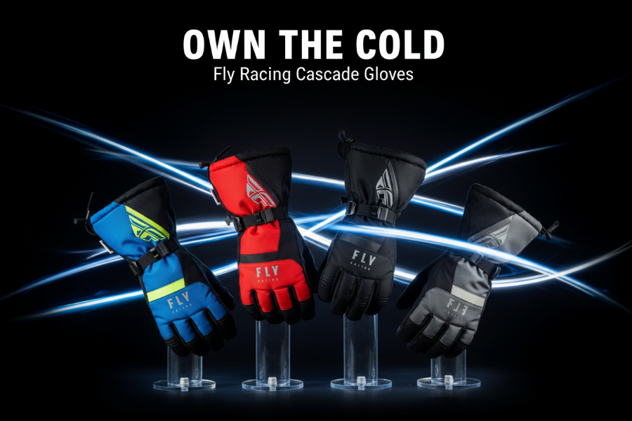 Fly Racing Cascade Gloves - OWN THE COLD