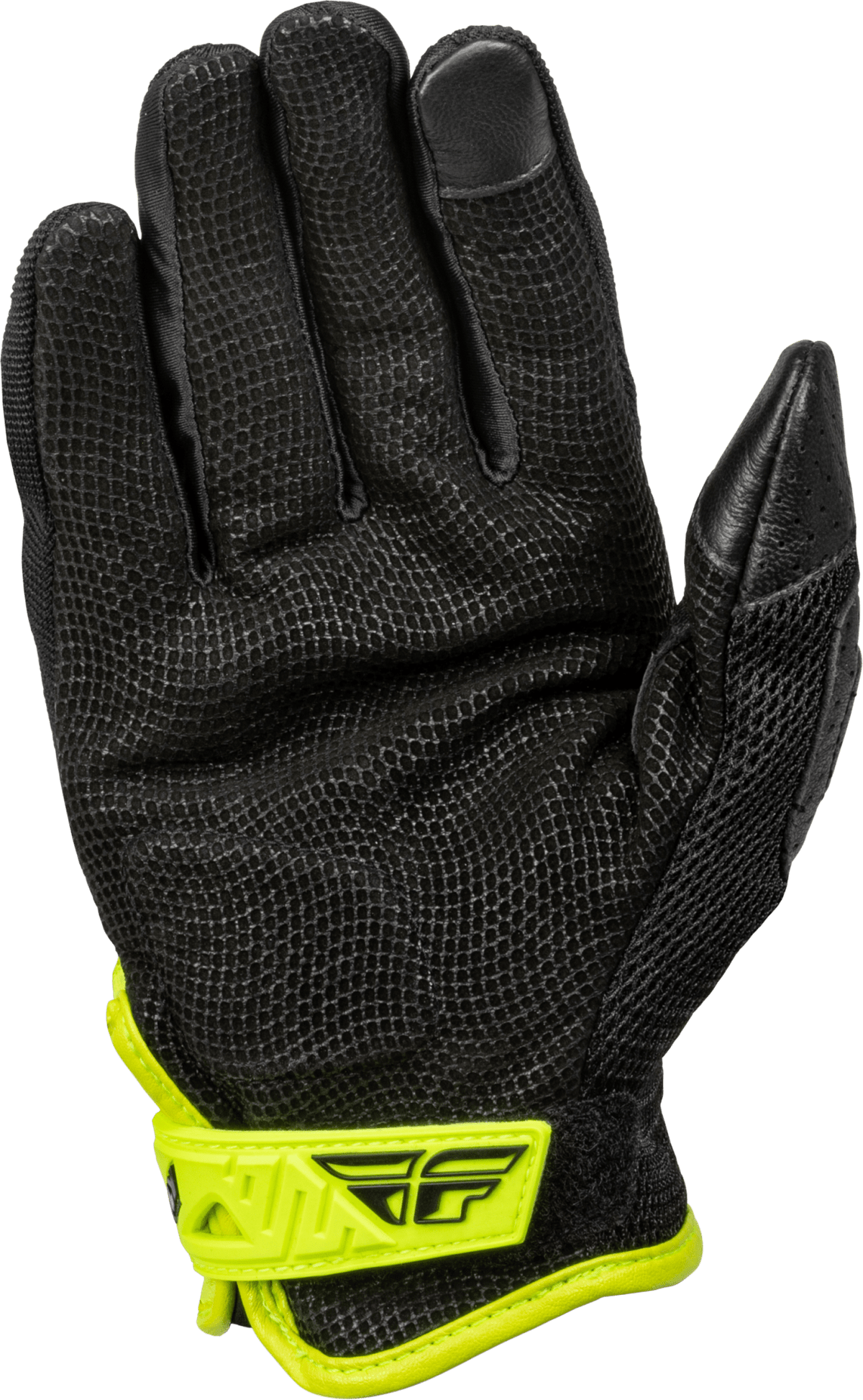 Fly Racing Coolpro Force Gloves Goat Skin Leather w/Hard Knuckle Protection - Kelly Motorsports