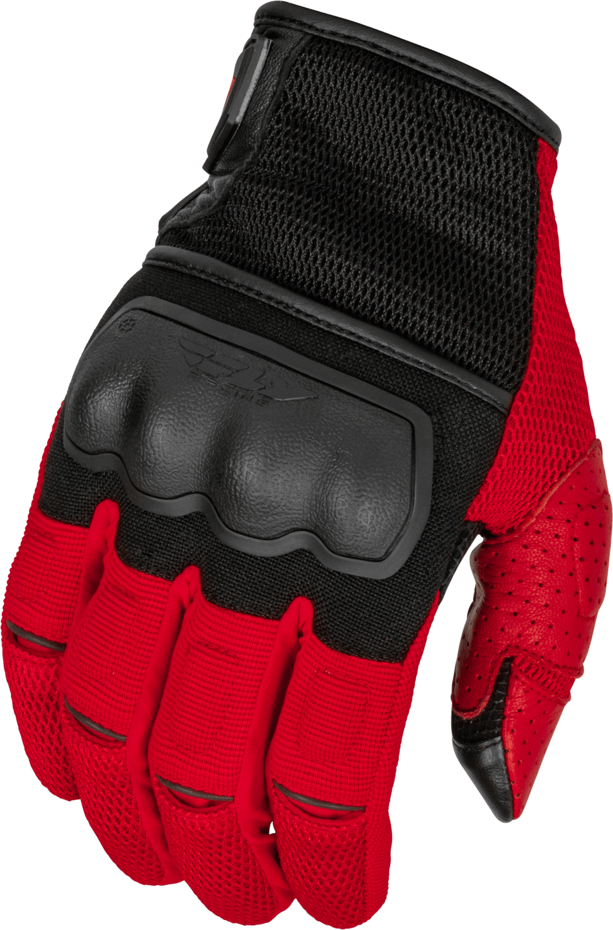 Fly Racing Coolpro Force Gloves Goat Skin Leather w/Hard Knuckle Protection - Kelly Motorsports