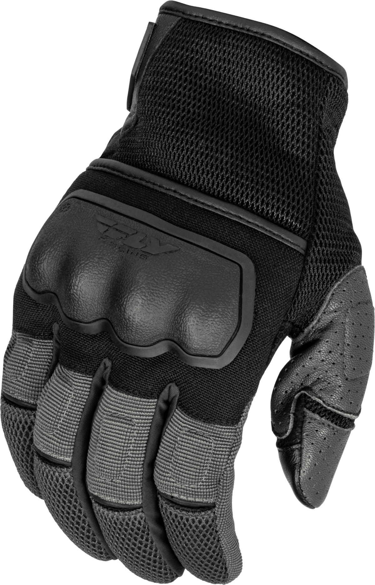 Fly Racing Coolpro Force Gloves Goat Skin Leather w/Hard Knuckle Protection - Kelly Motorsports