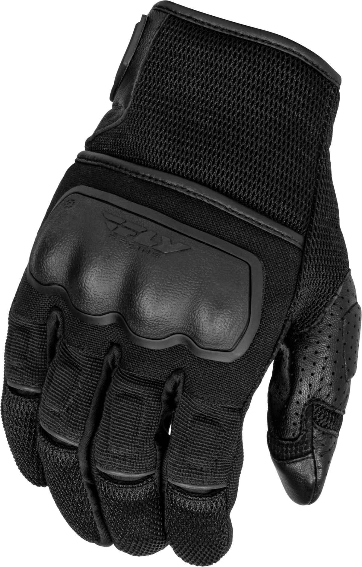 Fly Racing Coolpro Force Gloves Goat Skin Leather w/Hard Knuckle Protection - Kelly Motorsports