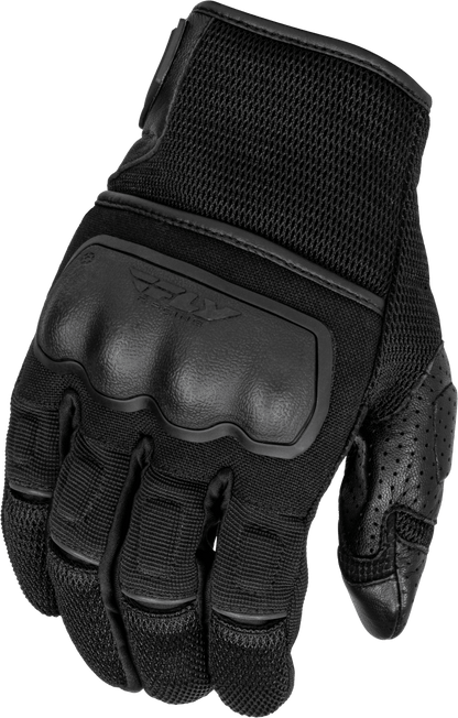 Fly Racing Coolpro Force Gloves Goat Skin Leather w/Hard Knuckle Protection - Kelly Motorsports